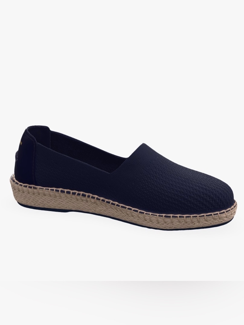 Cole Haan Womens Cloudfeel Stitchlite Espadrille Platform in Marine Blue